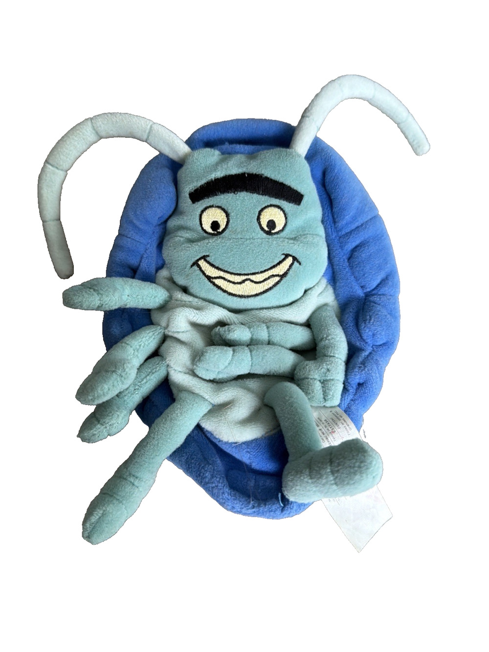 Disney A Bugs Life Roll Plush Stuffed Animal Insect Pixar Vintage